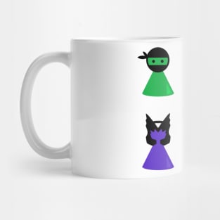 Halloween Game Pieces Mug